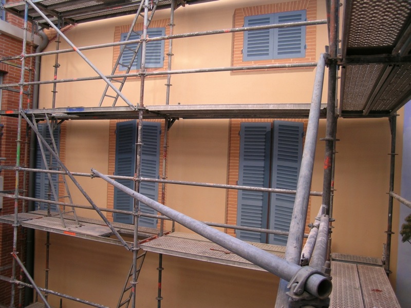 Fausse façade à Toulouse