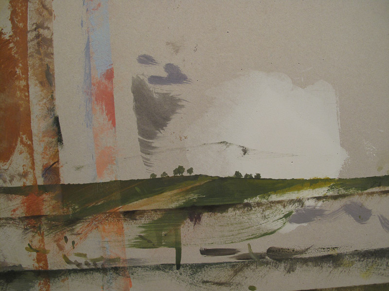 Sur le mur de l’atelier