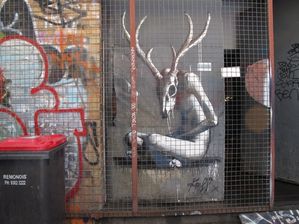 Quartier de Brunswick Street. Melbourne, Australia