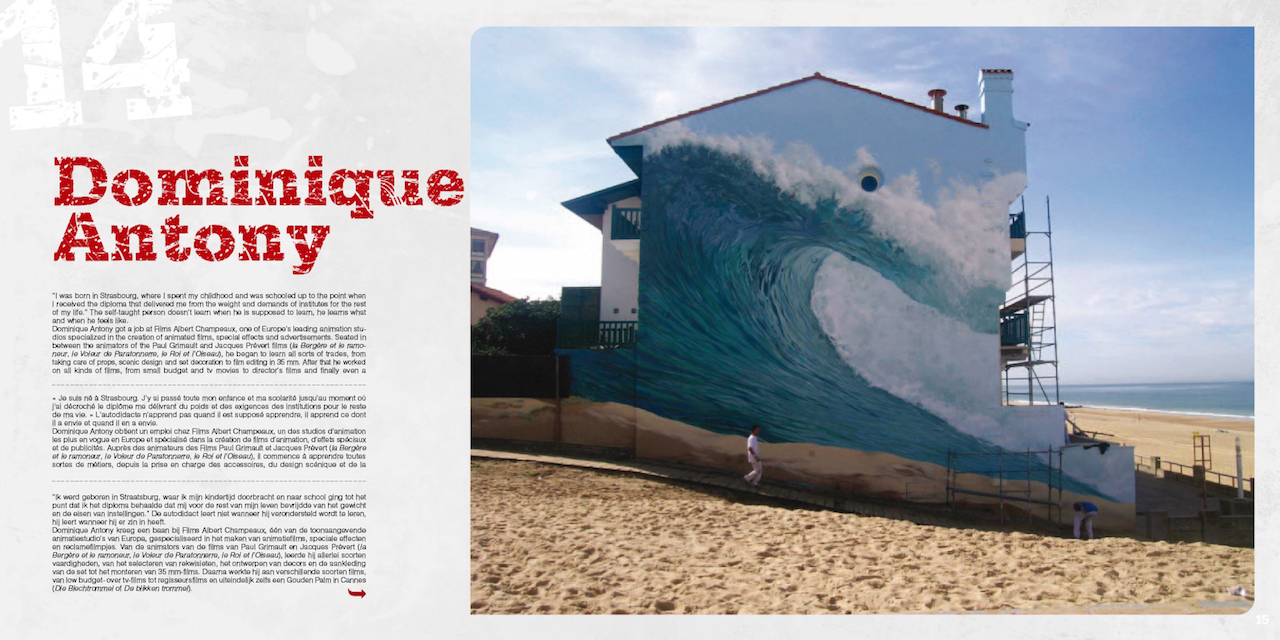 La grand vague, Hossegor, France. Dominique Antony