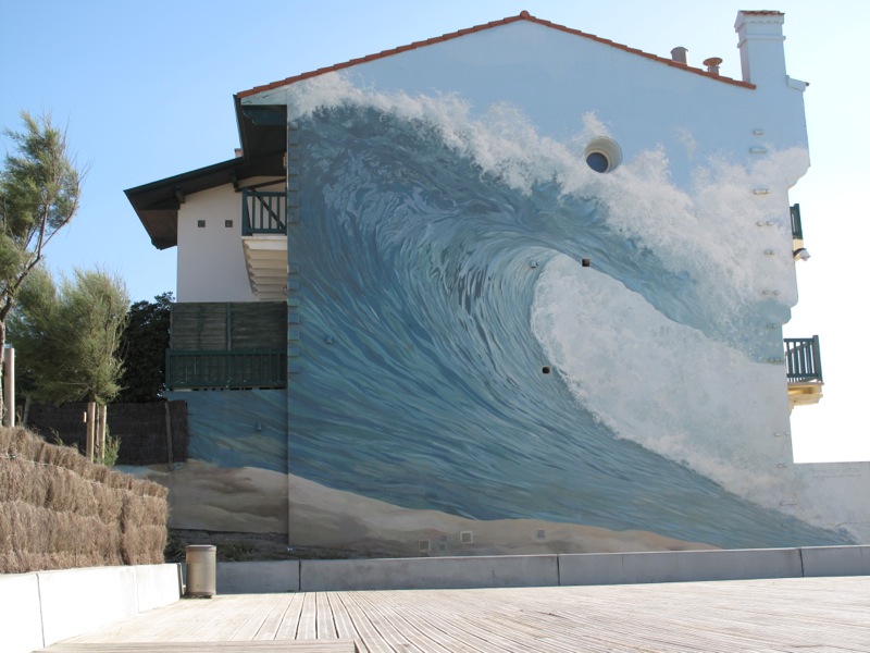 Homage à l’océan et au surf. Hossegor.