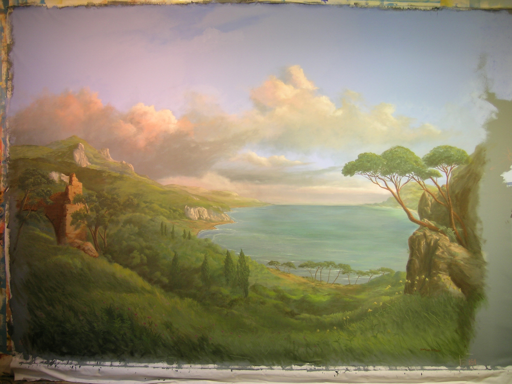 Paysage. Particulier