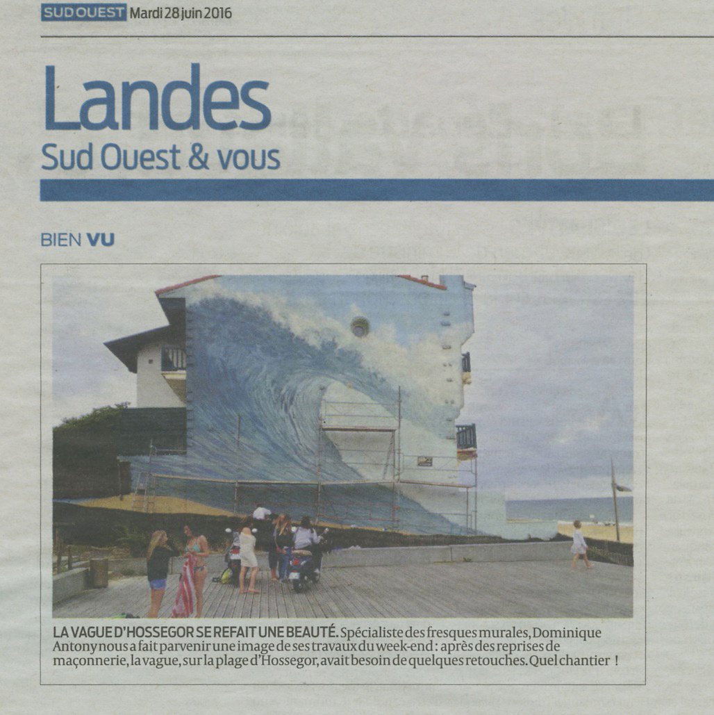 Sud-Ouest. La vague d’Hossegor